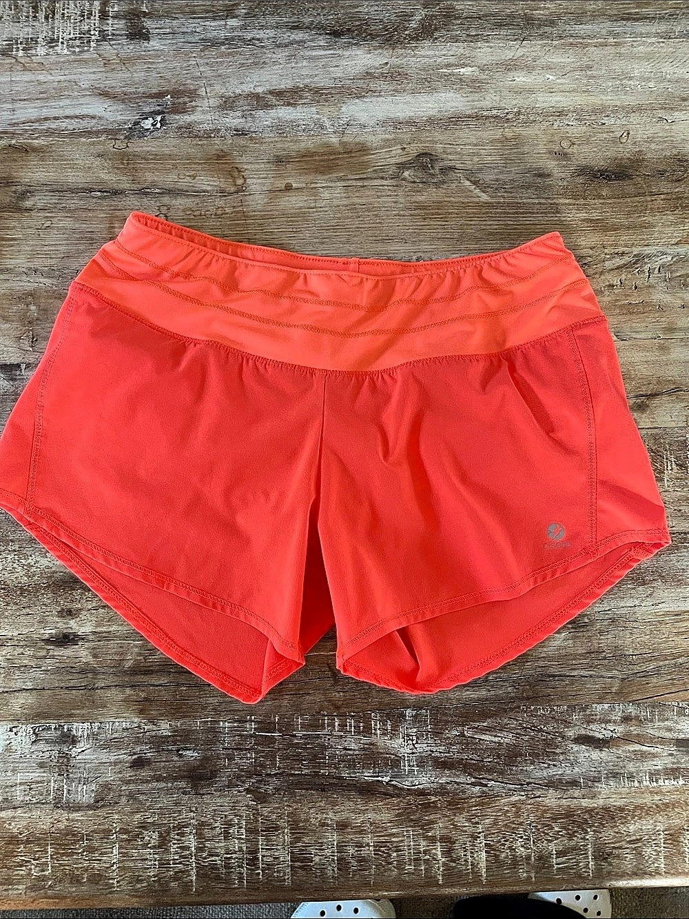 Oiselle Athletic Running Shorts in Bright orange Size 04
